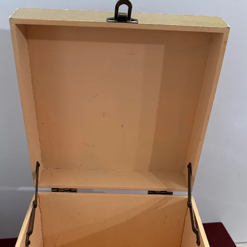 Vintage Gourmet Coffee Storage Box - Espresso and Mocha Design